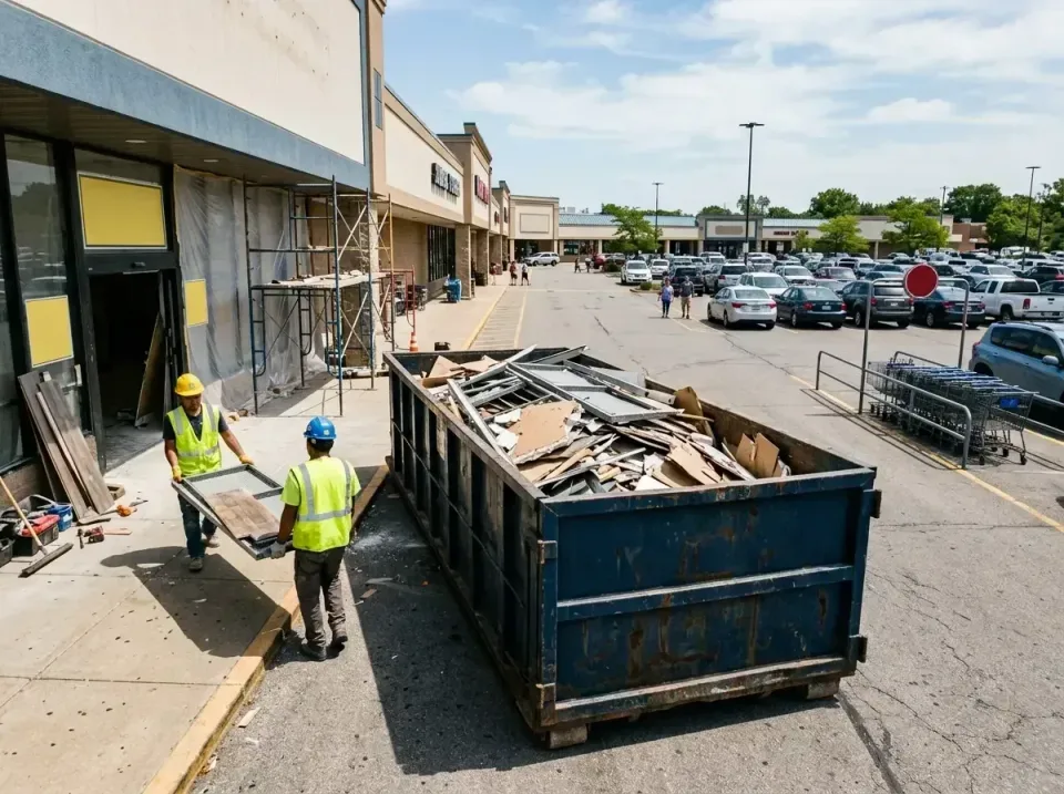 retail-store-renovation-debris-003 — frequently asked questions, Roll-off Dumpster Rentals in Empire, CA